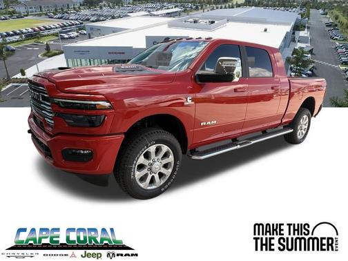 Flame Red Clearcoat 2026 RAM 2500 Laramie Mega Cab 4x4 6'4' Box