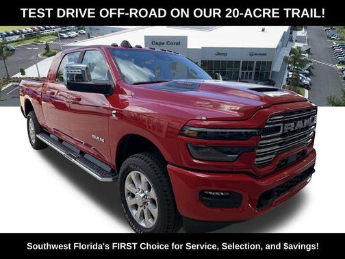 Flame Red Clearcoat 2026 RAM 2500 Laramie Mega Cab 4x4 6'4' Box