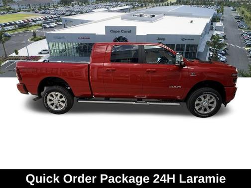 Flame Red Clearcoat 2026 RAM 2500 Laramie Mega Cab 4x4 6'4' Box