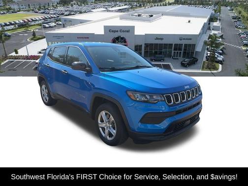 Hydro Blue Pearlcoat 2024 Jeep Compass Sport