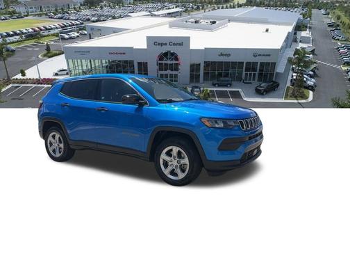 Hydro Blue Pearlcoat 2024 Jeep Compass Sport