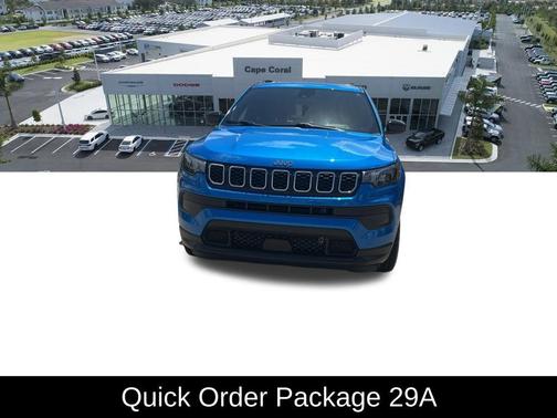Hydro Blue Pearlcoat 2024 Jeep Compass Sport
