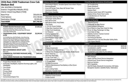 2026 RAM 2500 Power Wagon