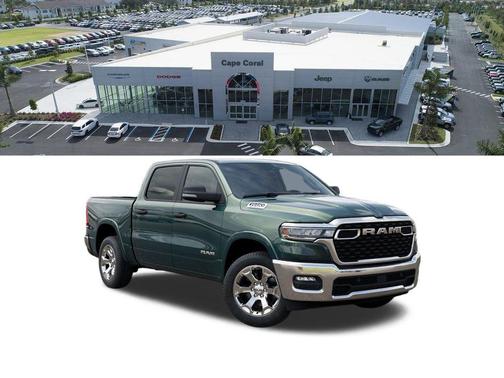Serrano Green Metallic 2026 RAM 1500 Big Horn/Lone Star