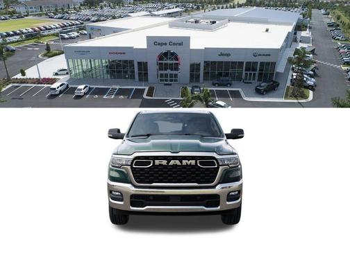Serrano Green Metallic 2026 RAM 1500 Big Horn/Lone Star
