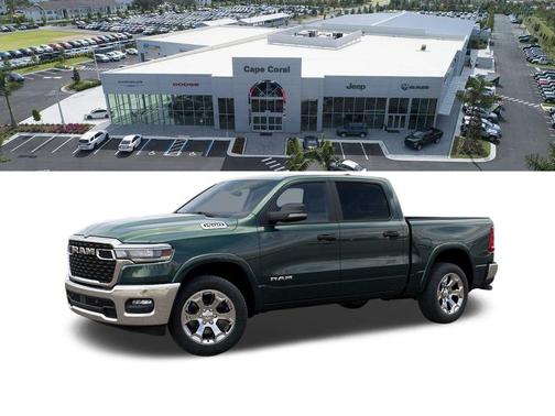 Serrano Green Metallic 2026 RAM 1500 Big Horn/Lone Star