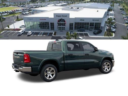 Serrano Green Metallic 2026 RAM 1500 Big Horn/Lone Star