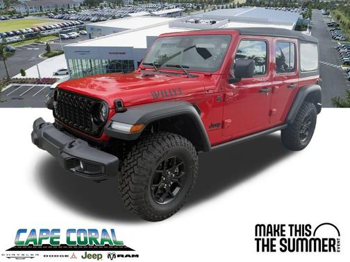Firecracker Red Clearcoat 2026 Jeep Wrangler Willys