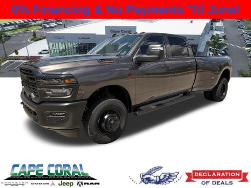 Granite Crystal Metallic Clearcoat 2026 RAM 3500 Tradesman Crew Cab 4x4 8' Box