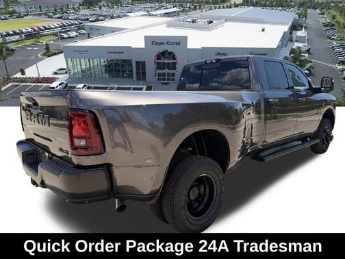 Granite Crystal Metallic Clearcoat 2026 RAM 3500 Tradesman Crew Cab 4x4 8' Box