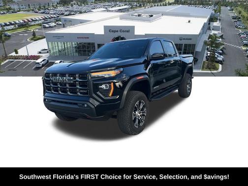 Onyx Black 2025 GMC Canyon AT4