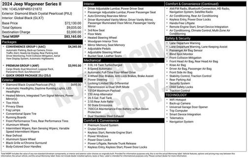 2024 Jeep Wagoneer Series II 4x4