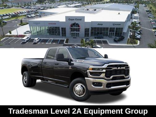 Diamond Black Crystal Pearlcoat 2026 RAM 3500 Tradesman Crew Cab 4x4 8' Box