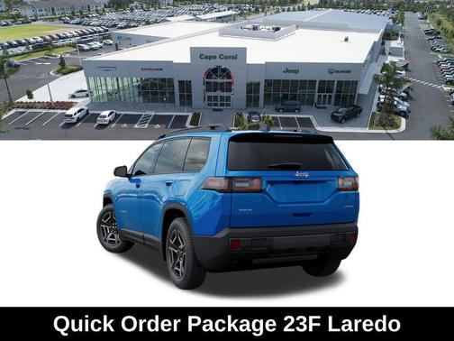 Hydro Blue Pearlcoat 2026 Jeep Cherokee Laredo 4x4