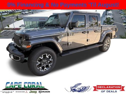 Granite Crystal Metallic Clearcoat 2026 Jeep Gladiator Sahara 4x4