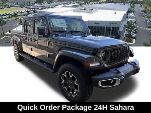 Granite Crystal Metallic Clearcoat 2026 Jeep Gladiator Sahara 4x4