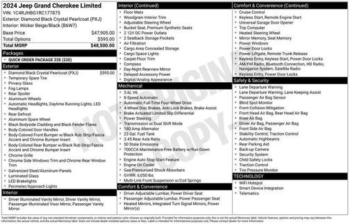 2024 Jeep Grand Cherokee Limited
