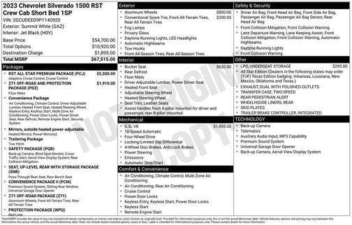 2023 Chevrolet Silverado 1500 RST
