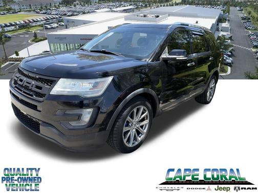 Shadow Black 2016 Ford Explorer Limited