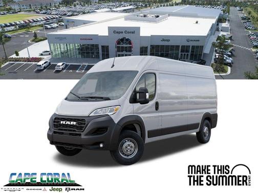 Bright White Clearcoat 2026 RAM ProMaster 2500 Tradesman