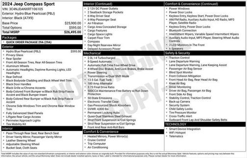 2024 Jeep Compass Sport