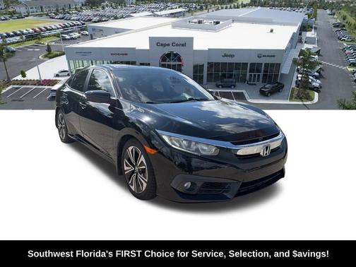 Crystal Black Pearl 2017 Honda Civic EX-T