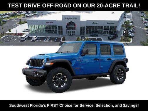 Hydro Blue Pearlcoat 2026 Jeep Wrangler Rubicon