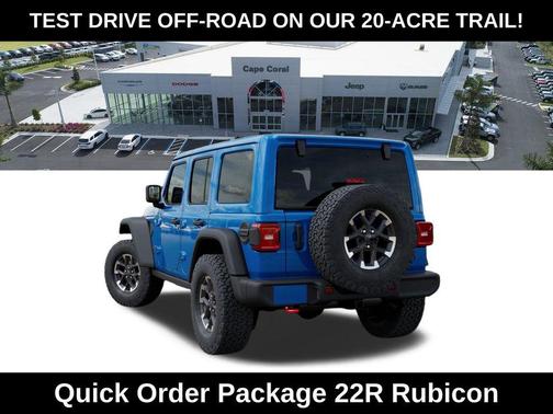Hydro Blue Pearlcoat 2026 Jeep Wrangler Rubicon