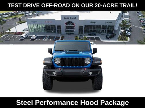 Hydro Blue Pearlcoat 2026 Jeep Wrangler Rubicon