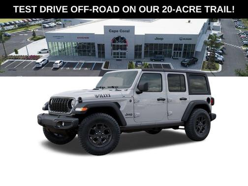 Bright White Clearcoat 2026 Jeep Wrangler Willys