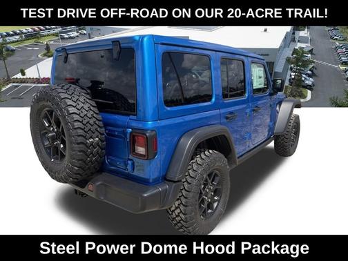 Hydro Blue Pearlcoat 2026 Jeep Wrangler Willys