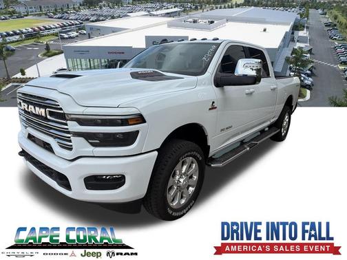 Bright White Clearcoat 2026 RAM 2500 Laramie Crew Cab 4x4 6'4' Box