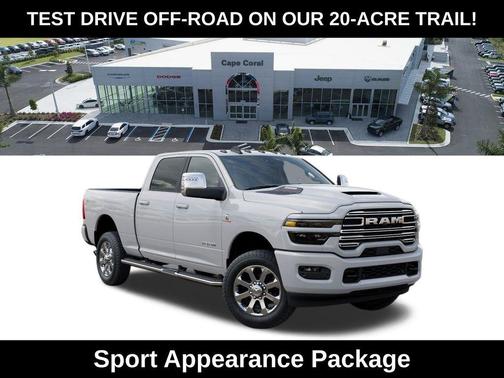 Bright White Clearcoat 2026 RAM 2500 Laramie Crew Cab 4x4 6'4' Box