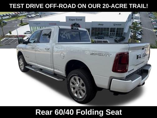 Bright White Clearcoat 2026 RAM 2500 Laramie Crew Cab 4x4 6'4' Box