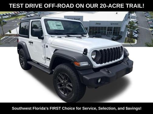 Bright White Clearcoat 2026 Jeep Wrangler Sport
