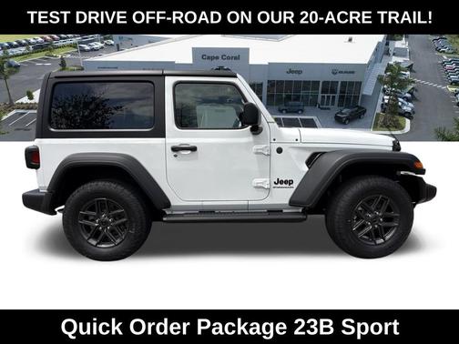 Bright White Clearcoat 2026 Jeep Wrangler Sport