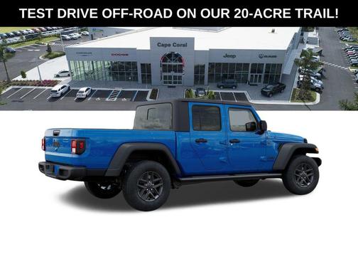 Hydro Blue Pearlcoat 2026 Jeep Gladiator Sport