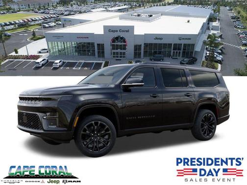 2026 Jeep Grand Wagoneer L Summit Obsidian 4x4