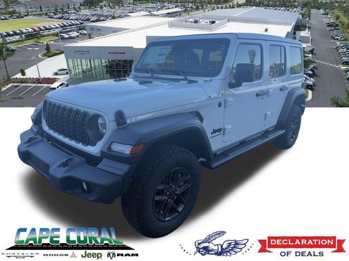 Bright White Clearcoat 2026 Jeep Wrangler Sport S