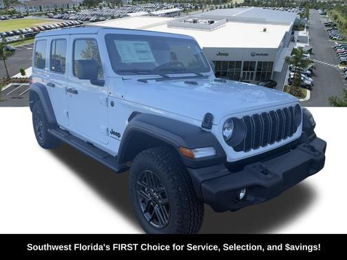 Bright White Clearcoat 2026 Jeep Wrangler Sport S