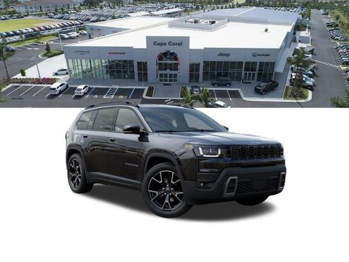 Diamond Black Crystal Pearlcoat 2026 Jeep Cherokee Overland