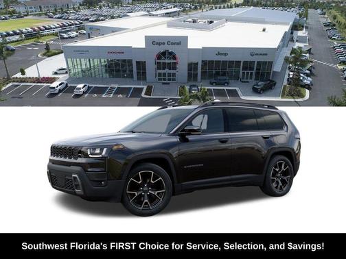 Diamond Black Crystal Pearlcoat 2026 Jeep Cherokee Overland