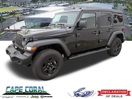 Black Clearcoat 2026 Jeep Wrangler Sport