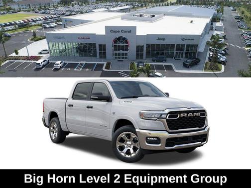 Bright White Clearcoat 2026 RAM 1500 Big Horn/Lone Star