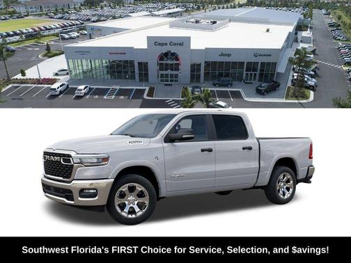 Bright White Clearcoat 2026 RAM 1500 Big Horn/Lone Star