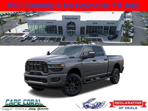 Ceramic Gray Clearcoat 2026 RAM 2500 Big Horn Crew Cab 4x4 6'4' Box