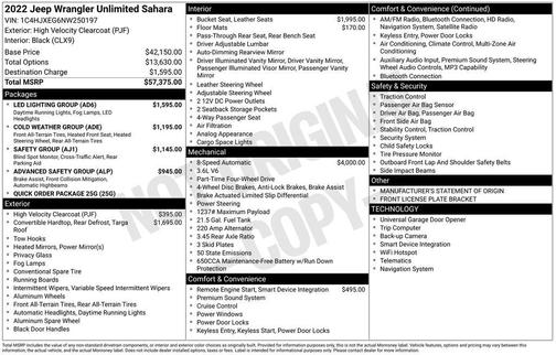 2022 Jeep Wrangler Unlimited Sahara