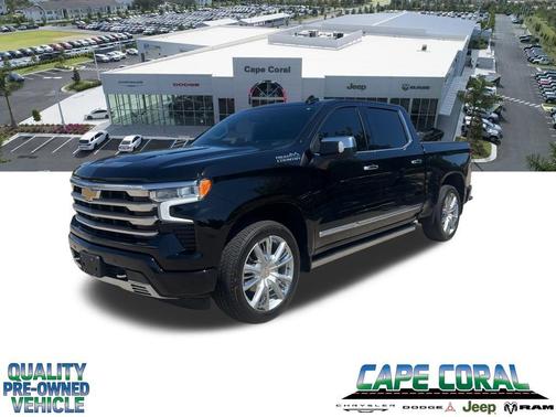 Black 2025 Chevrolet Silverado 1500 High Country