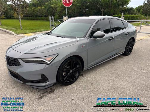 Urban Gray Pearl 2026 Acura Integra FWD A-Spec with Technology