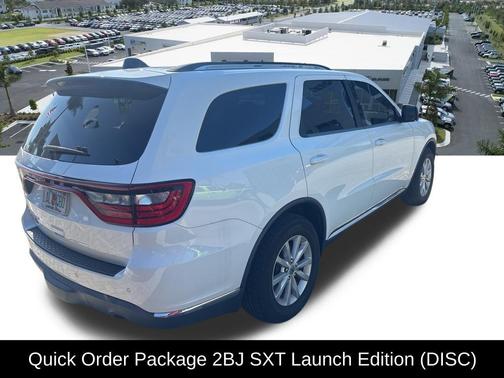 White Knuckle Clearcoat 2023 Dodge Durango SXT Launch Edition RWD